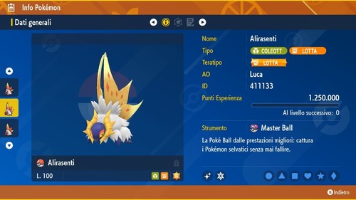 Alirasenti shiny 6iv - alirasenti,