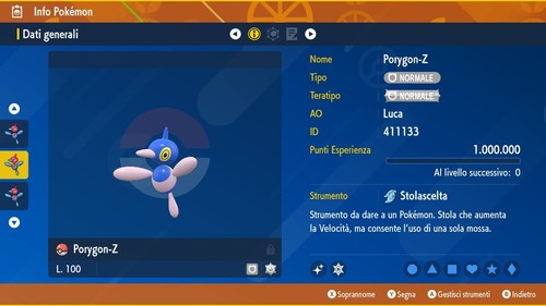 Porygon shiny 6iv - porygon-z,