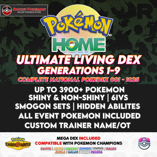 Ultimate living dex pokemon - living,