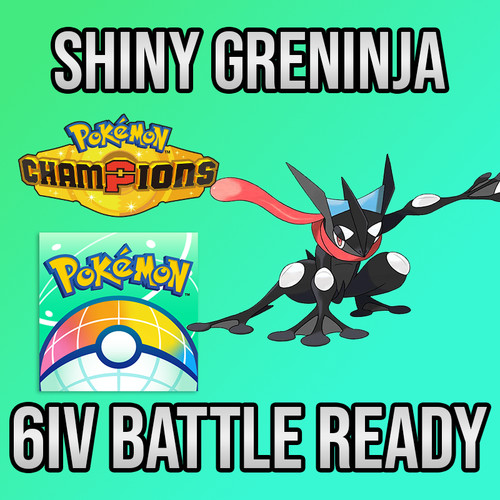 6iv shiny greninja - da, +