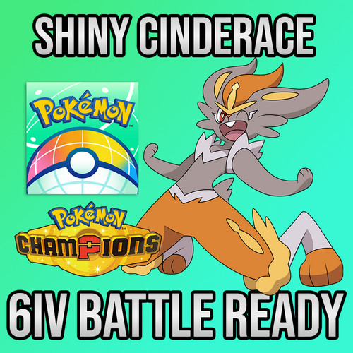 6iv shiny cinderace - ✨6iv,