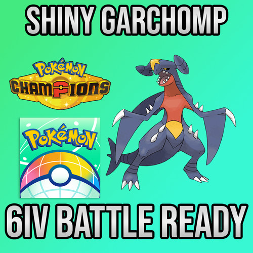 6iv shiny garchomp battle - ✨6iv,