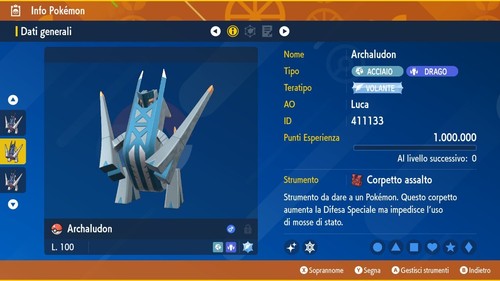 Archaludon shiny 6iv - shiny,