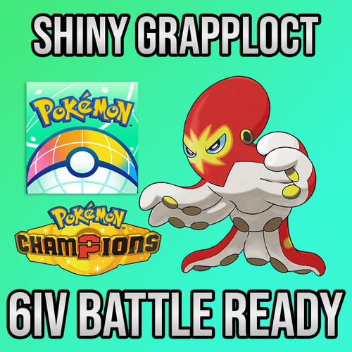6iv shiny grapploct - ✨6iv, +