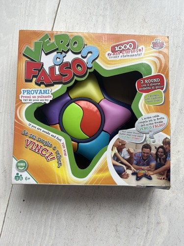 Grandi giochi vero falso - grandi, o