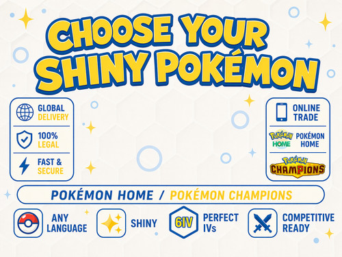 Choose pokémon shiny or - pokémon,