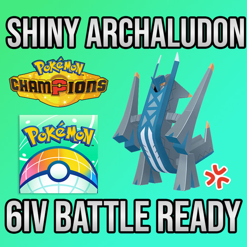 6iv shiny archaludon - ✨6iv,