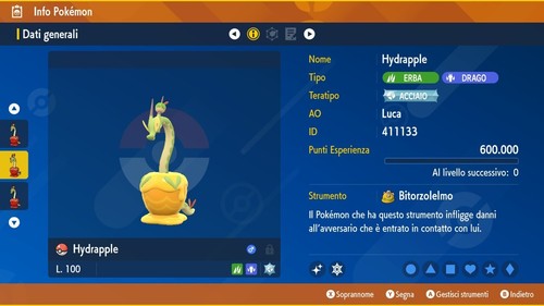 Hydrapple shiny 6iv - hydrapple, battle