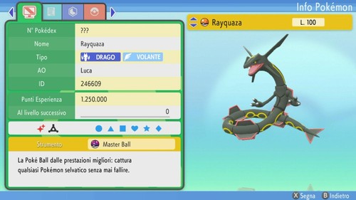 Rayquaza shiny 6iv - br, +