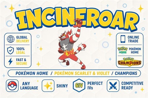 Incineroar shiny or - -,