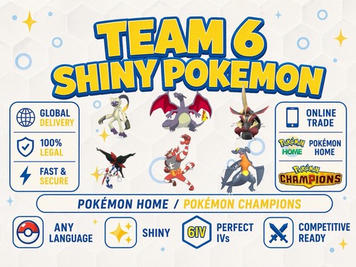 Custom pokémon 6iv - 6,