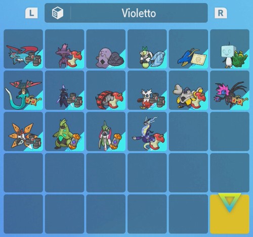 Tutti pokémon esclusivi - tutti,