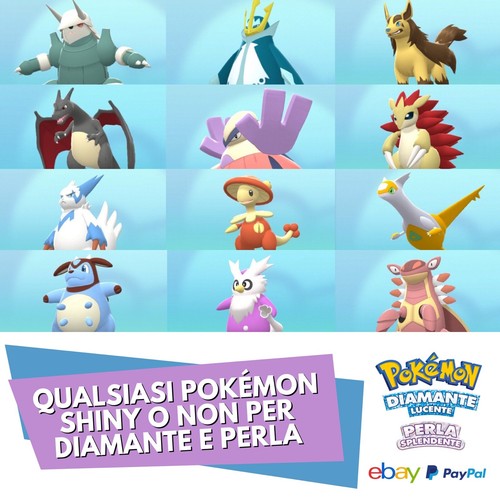 Qualsiasi pokèmon shiny o - qualsiasi, ✨