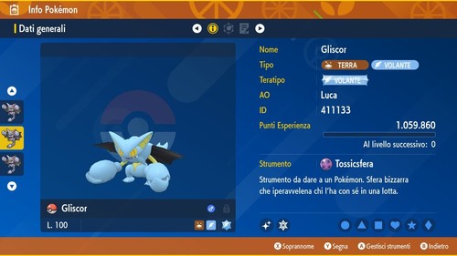 Gliscor shiny 6iv battle ready - shiny,