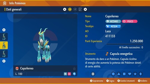 Capoferreo 6iv battle - capoferreo,