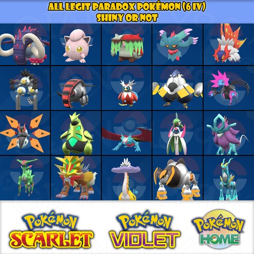 Pack all paradox shiny or - pack:,