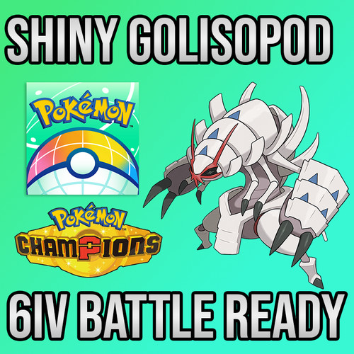 6iv shiny golisopod - ✨6iv,