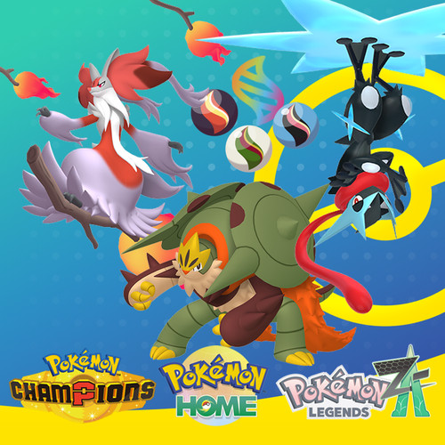 Mega greninja delphox - mega,
