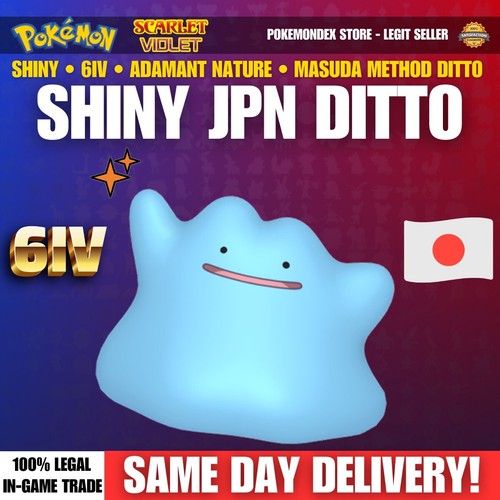 6iv shiny adamant - ✨6iv, ditto