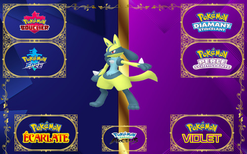 Pokemon lucario shiny 31 - lucario, iv-31