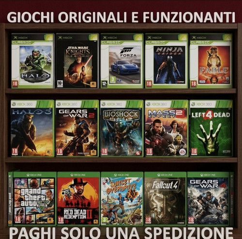 Giochi originali xbox - originali,