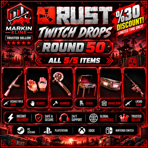 Rust twitch drops round - rust,