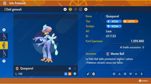 Quaquaval shiny 6iv - quaquaval,
