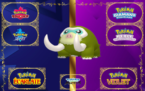 Pokemon mammochon shiny - pokemon,