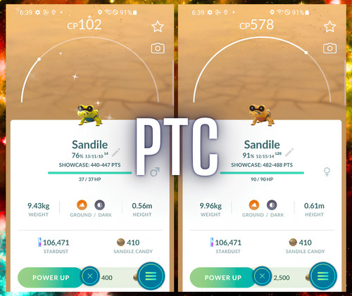 Pokémon shiny sandile x2 - pokémon, x1,