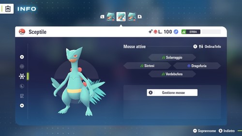Sceptile alfa shiny 6iv - shiny,