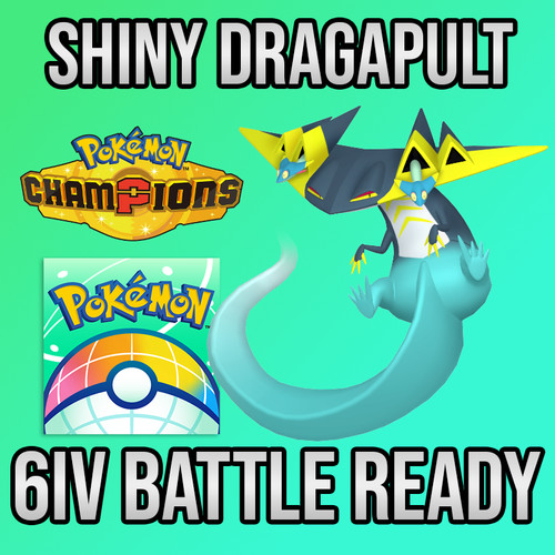 6iv shiny dragapult battle - shiny,