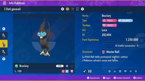 Braviary hisui shiny - shiny, 6iv