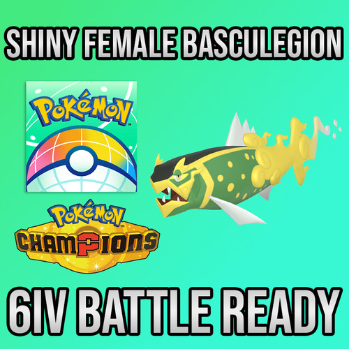 6iv shiny basculegion - ✨6iv,