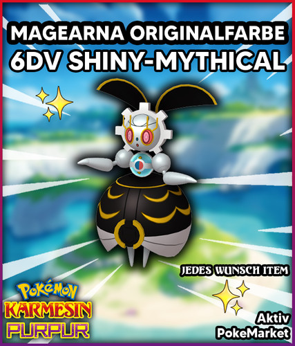 Magearna shiny 6dv - ✨,