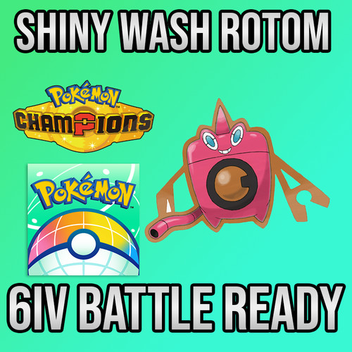 6iv shiny wash rotom - ✨6iv,
