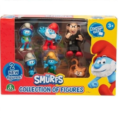 Giochi preziosi puffi set 6 - i,