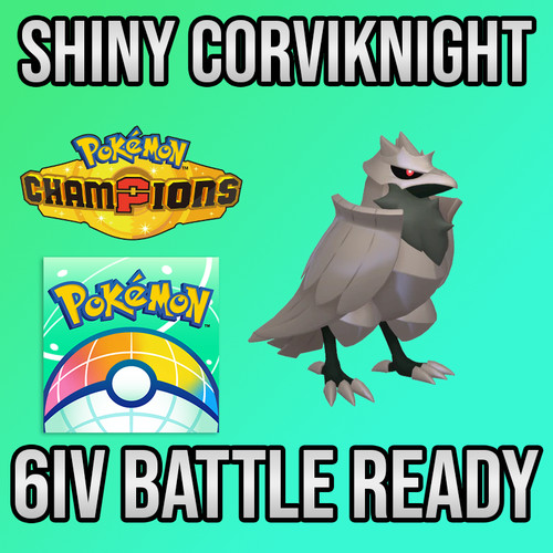 6iv shiny corviknight - ✨6iv,