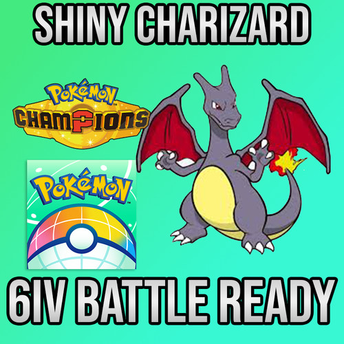 6iv shiny charizard battle - charizard,