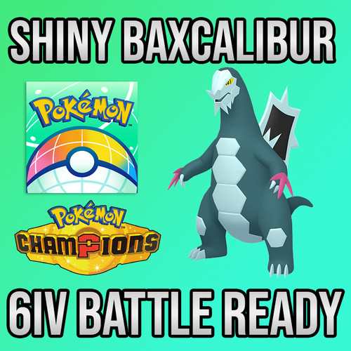6iv shiny baxcalibur - ✨6iv,