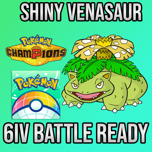 6iv shiny venasaur battle - ✨6iv,