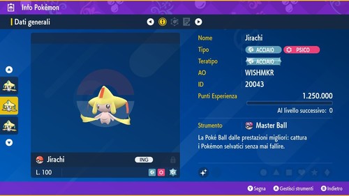 Jirachi shiny 6iv battle - jirachi, ready